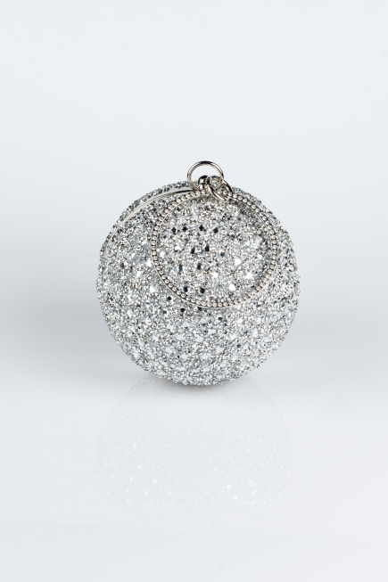 Sac de Soirée Squameuse Argent SH803