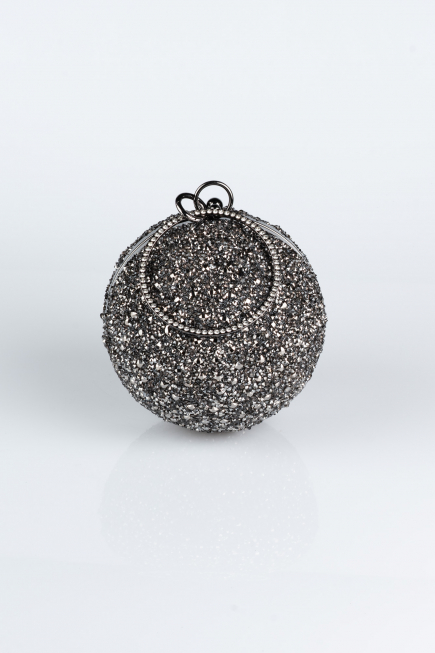 Sac de Soirée Squameuse Platine SH803