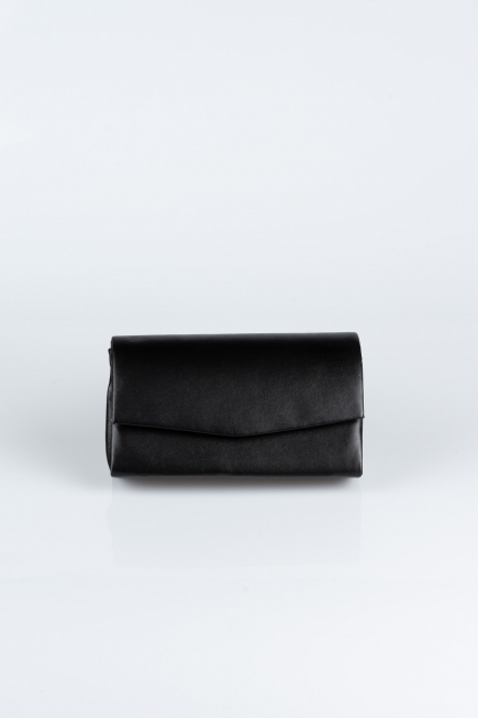Sac de Soirée Luxe Cuir Noir SH806