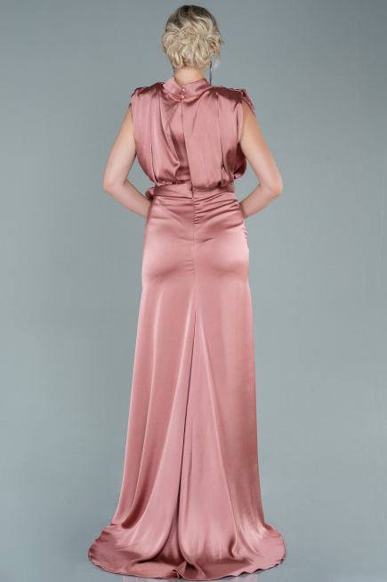 Robe De Soirée Satin Longue Pelure D'oignon ABU2133