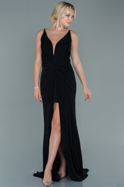 Robe de Soirée Longue Noir ABU2496