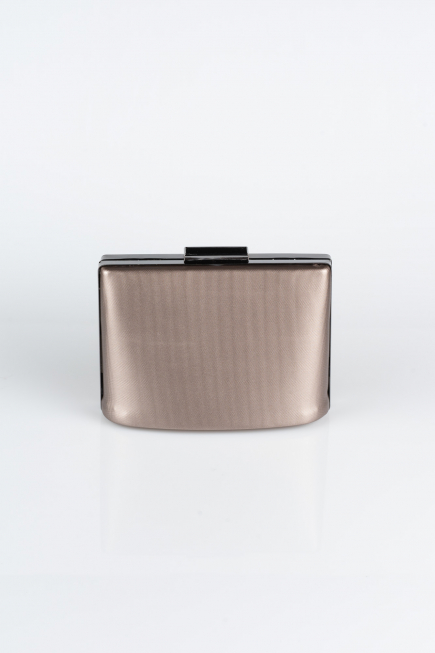 Sac de Boîte Cuir dentelé Platine V288
