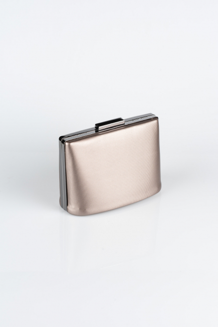 Sac de Boîte Cuir dentelé Platine V288