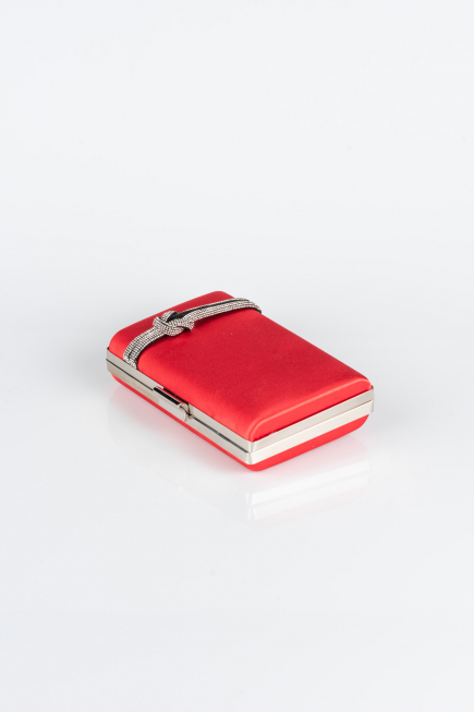 Sac de Boîte Satin Rouge VT9275