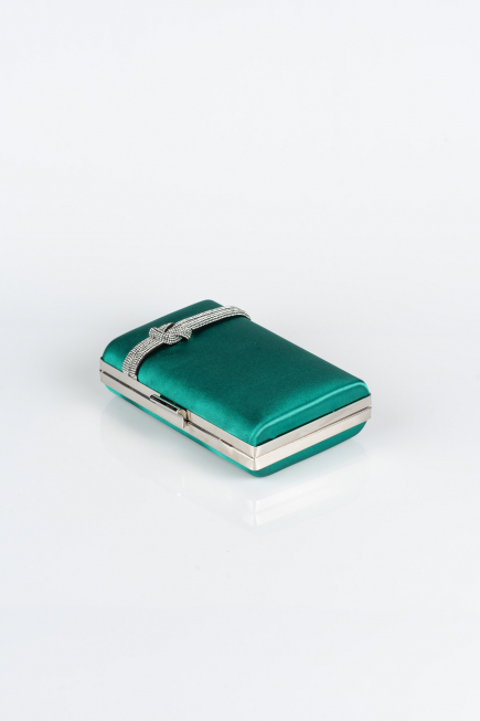 Sac de Boîte Satin Émeraude VT9275