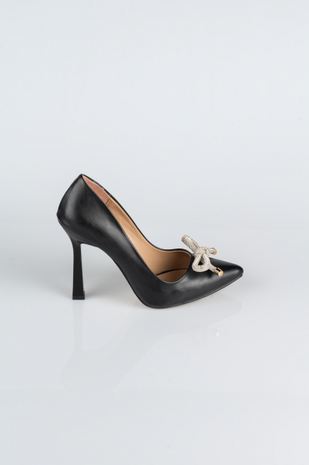Stiletto Cuir Noir AB1095