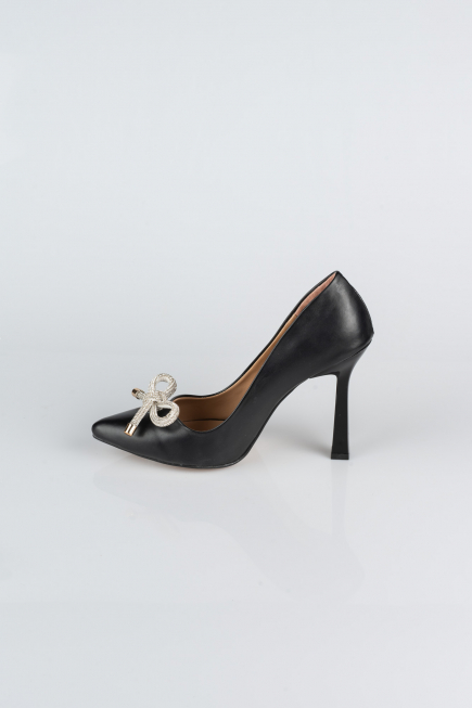 Stiletto Cuir Noir AB1095