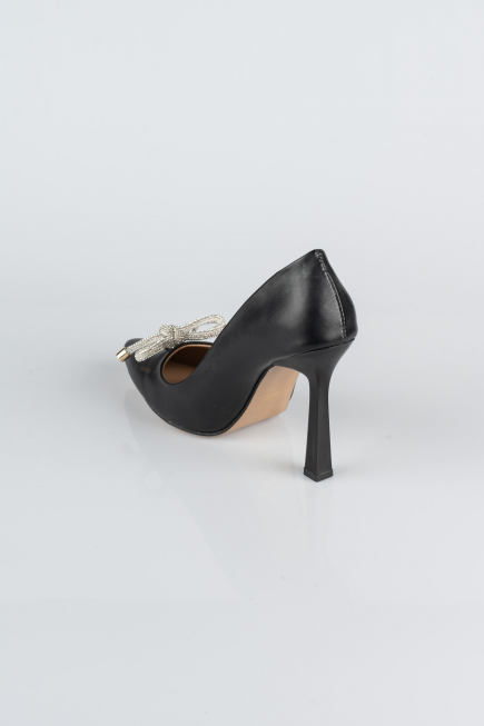 Stiletto Cuir Noir AB1095