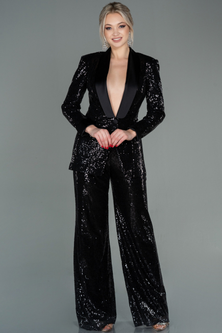 Tenue de Soirée Squameuse Noir SN174