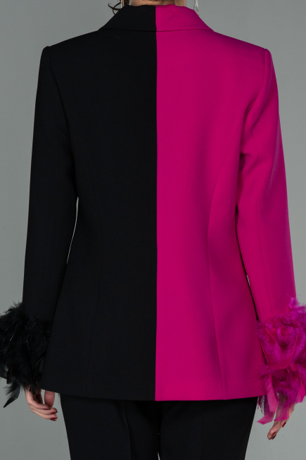 Tenue de Soirée Fuchsia-Black SN334