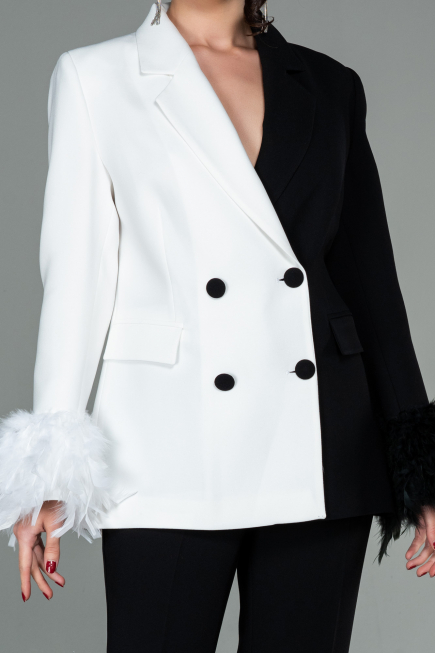 Tenue de Soirée Blanc-Noir SN334