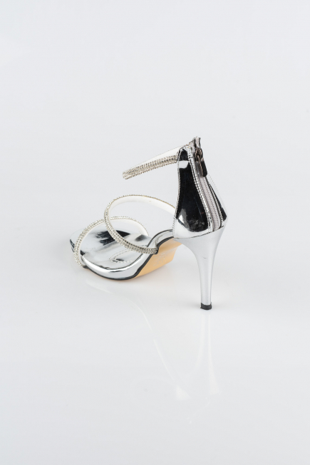 Chaussure de soirée Avec Mirroir Argent ABA8001