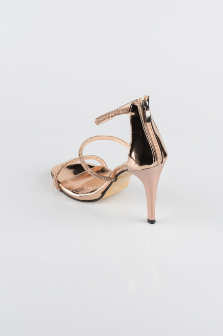 Chaussure de soirée Avec Mirroir Rose ABA8001