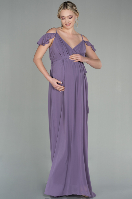 Robes de Soiree de Gross Longue Lavande ABU756