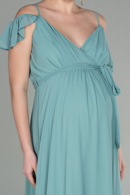 Robes De Soiree De Gross Longue Menthe ABU756