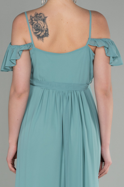 Robes De Soiree De Gross Longue Menthe ABU756