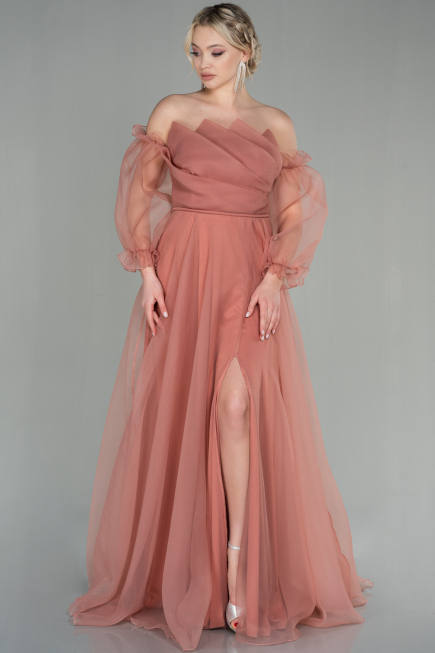 Robe de Soirée Longue Pelure D'oignon ABU2076