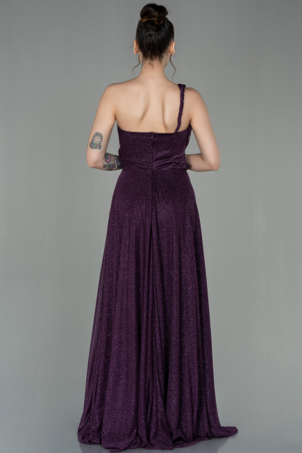 Robe de Soirée Longue Violet ABU2834