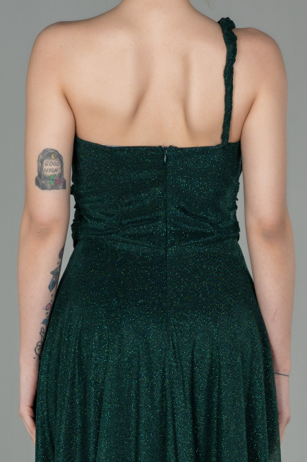 Robe de Soirée Longue Émeraude ABU2834