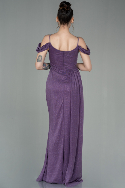 Robe de Soirée Longue Lavande ABU2835