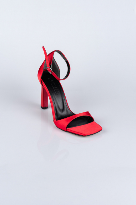 Chaussure de soirée Satin Rouge AB700