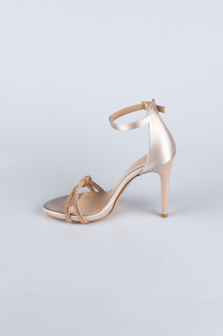 Chaussure de soirée Satin Or ABS1915