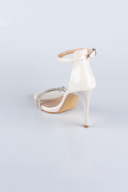 Chaussure de soirée Satin Beige ABS1915