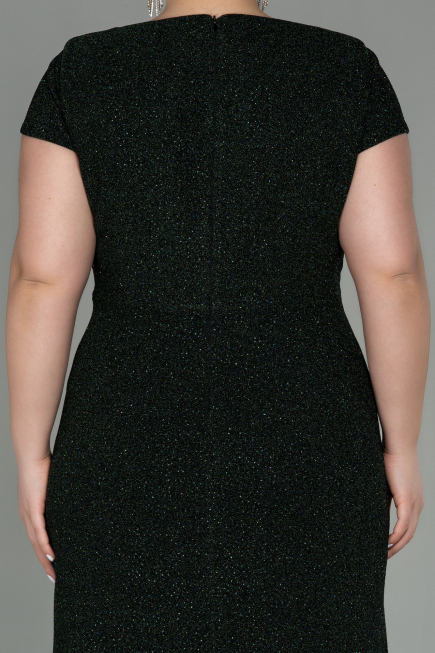 Robe de Soirée Grande Taille Longue Émeraude ABU2870