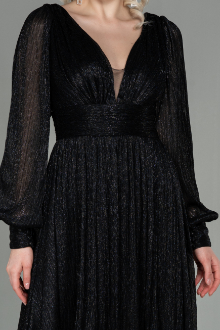 Robe de Soirée Longue Noir ABU2905