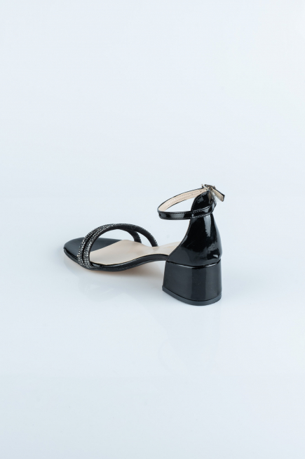 Chaussure D’enfant Cuir Verni Noir SE791