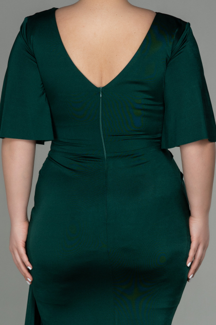 Robe Grande Taille Longue Émeraude ABU2441