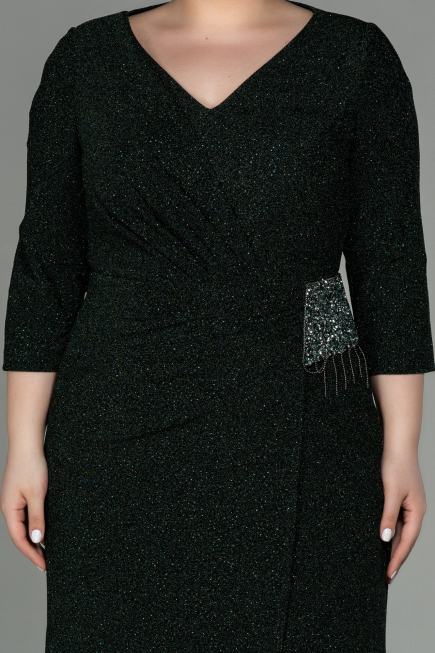 Robe Grande Taille Longue Émeraude ABU2922