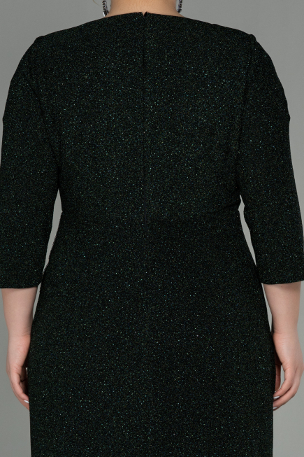 Robe Grande Taille Longue Émeraude ABU2922