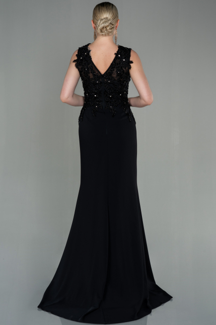 Robe de Soirée Longue Noir ABU2950