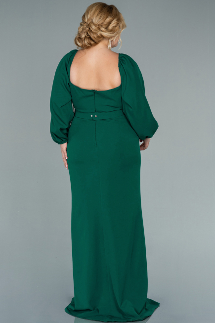 Robe De Soirée Grande Taille Longue Émeraude ABU2292