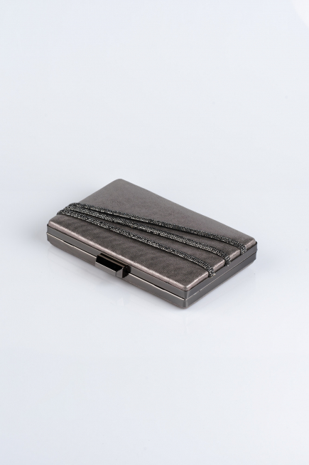 Sac de Soirée Luxe Plâtre Platine SH819