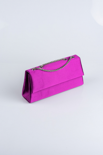 Sac de Soirée Luxe Satin Violet SH818