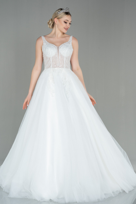 Robes de Mariage Blanc ABG007