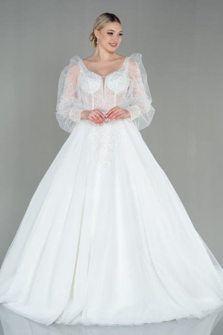 Robes de Mariage Blanc ABG012