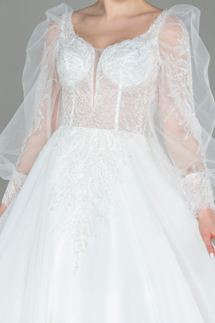 Robes de Mariage Blanc ABG012
