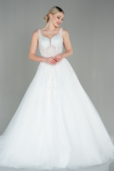 Robes de Mariage Blanc ABG005