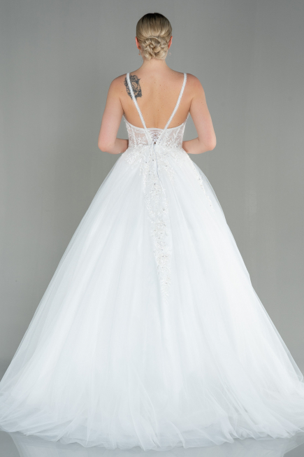 Robes de Mariage Blanc ABG015