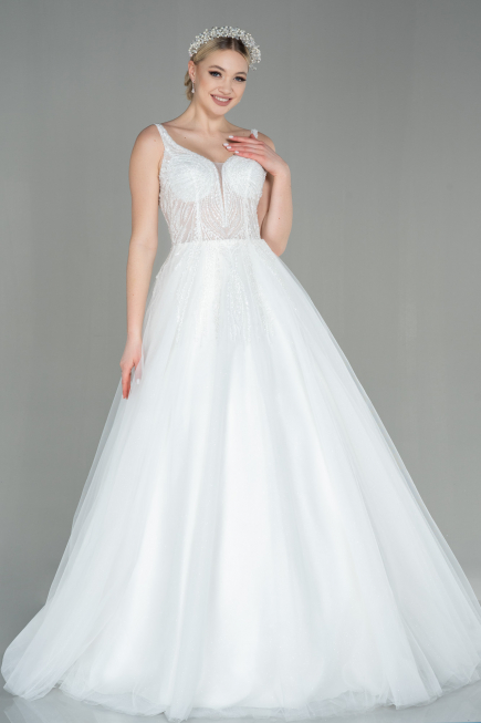 Robes de Mariage Blanc ABG003