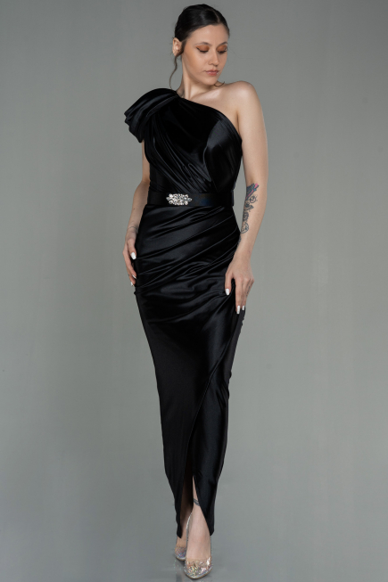 Robe de Soirée Longue Noir ABU2982