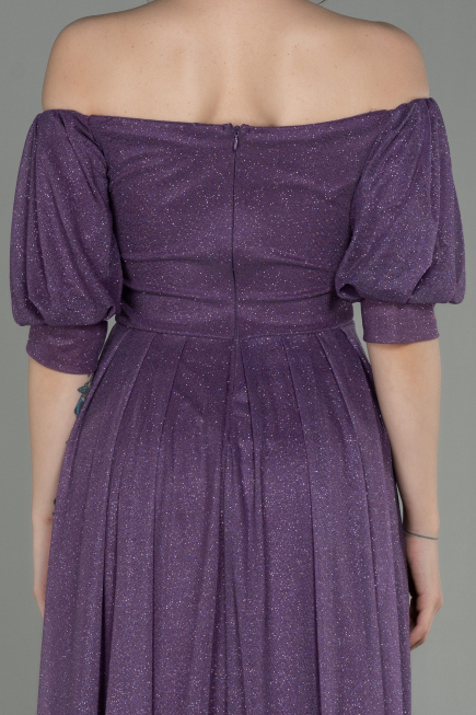 Robe de Soirée Longue Lavande ABU2983
