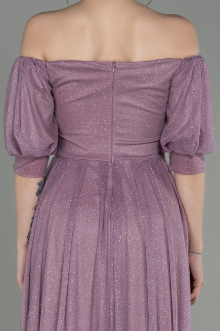 Robe de Soirée Longue Lilas ABU2983