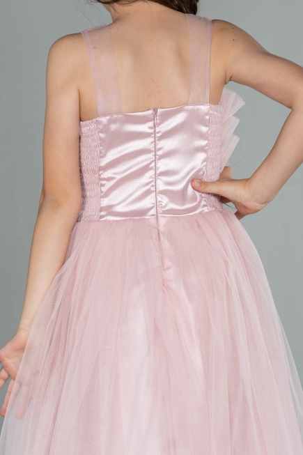 Robe de Soirée Enfants Longue Poudre ABU3032