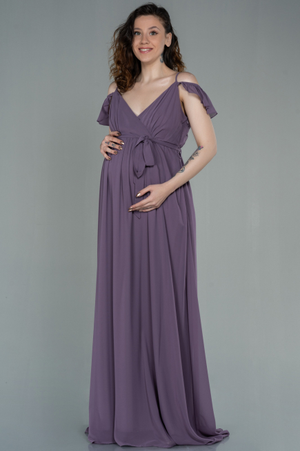 Robes De Soiree De Gross Longue Couleur Rose ABU756