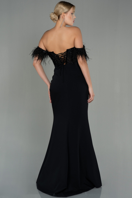 Robe de Soirée Longue Noir ABU3050