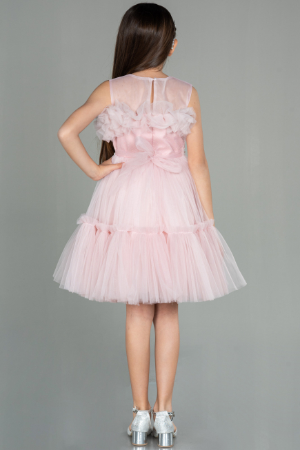 Robe de Soirée Enfants Courte Poudre ABK1707